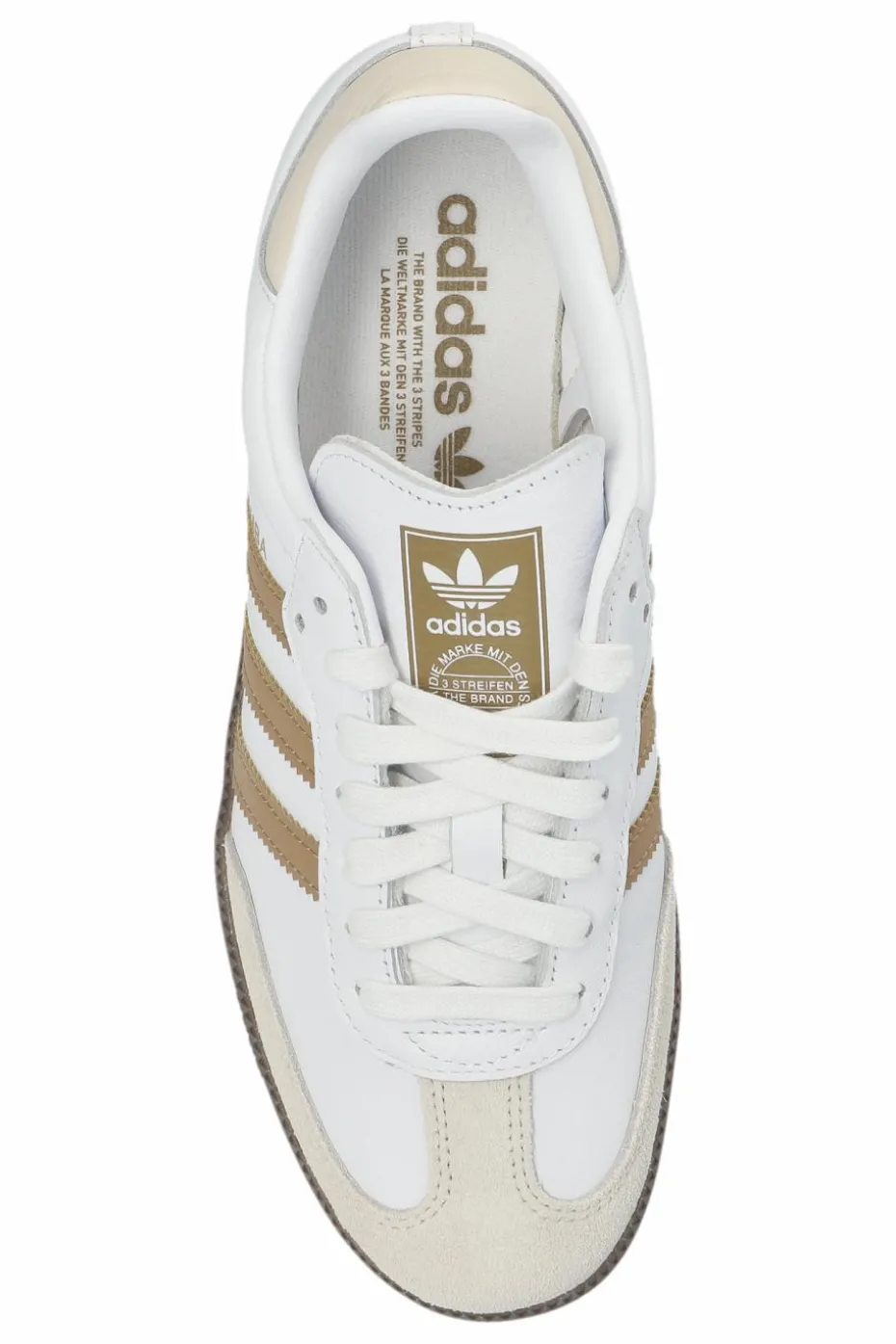 ADIDAS Originals BIAŁY Buty sportowe `SAMBA OG`