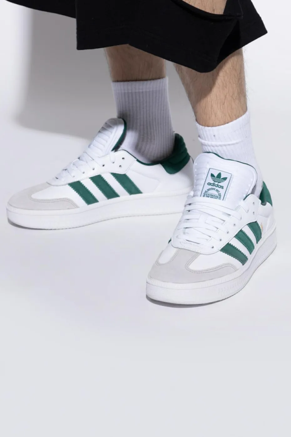ADIDAS Originals BIAŁY Buty sportowe `Samba XLG`