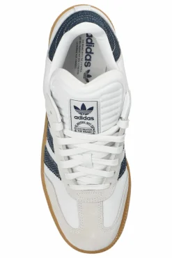ADIDAS Originals BIAŁY Buty sportowe `SAMBA XLG`