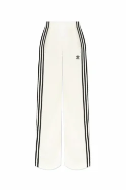 ADIDAS Originals BIAŁY Spodnie dresowe z logo