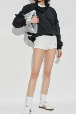ADIDAS Originals BIAŁY Szorty z logo