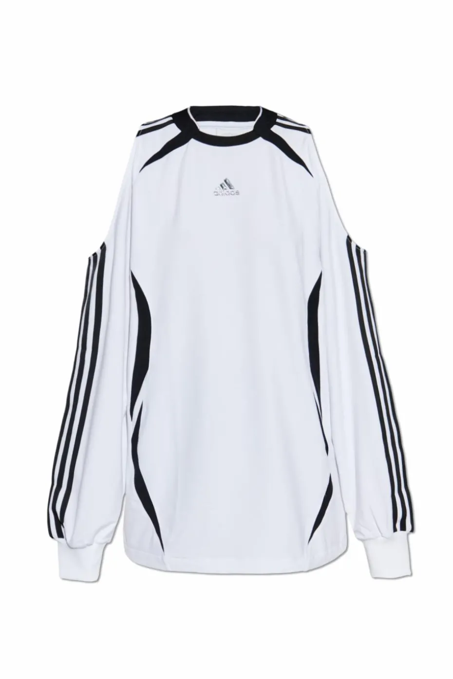 ADIDAS Originals BIAŁY T-shirt z długimi rękawami