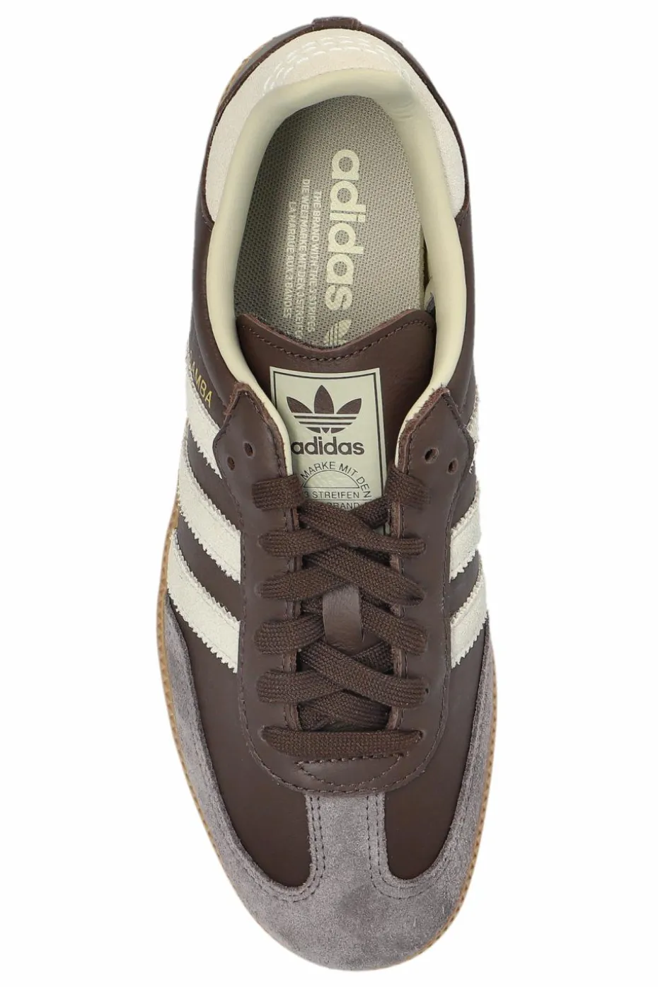 ADIDAS Originals BRĄZOWY Buty sportowe `SAMBA OG`