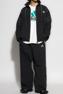 ADIDAS Originals CZARNY Kurtka ze stójką