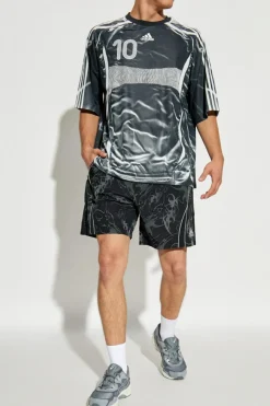 ADIDAS Originals CZARNY Szorty z logo