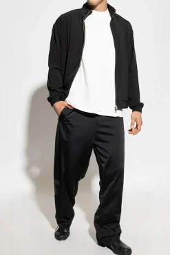 ADIDAS Originals CZARNY Spodnie dresowe z logo