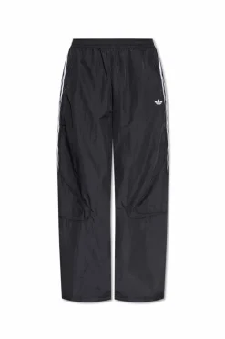 ADIDAS Originals CZARNY Spodnie ortalionowe