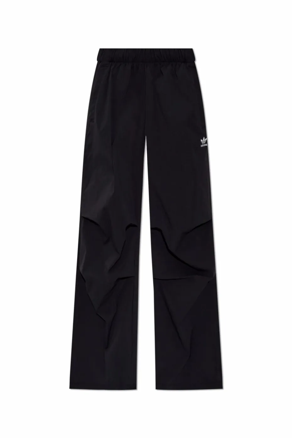 ADIDAS Originals CZARNY Spodnie techniczne z logo