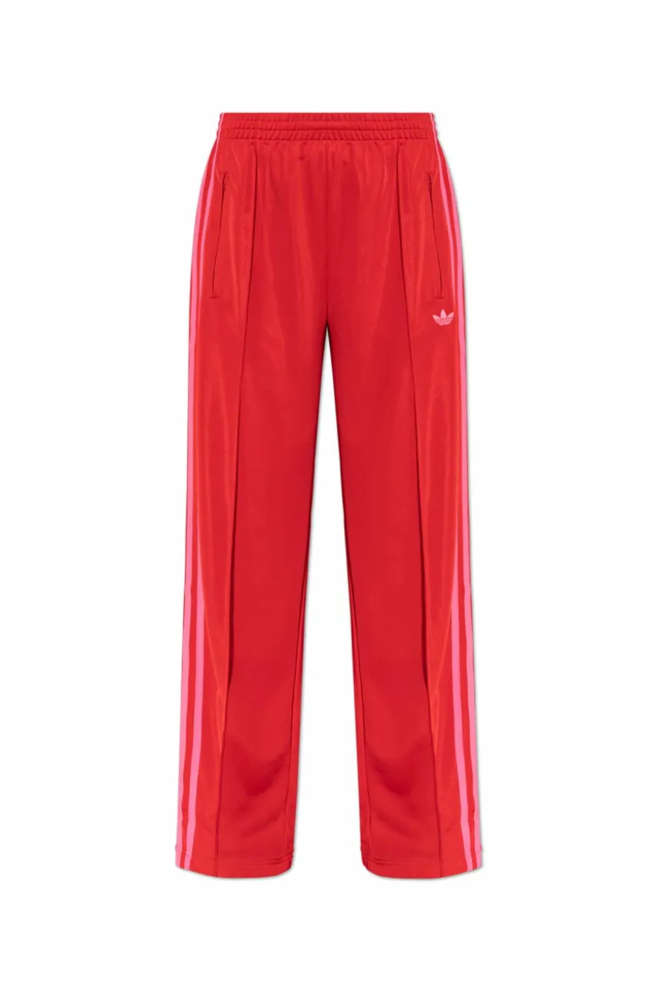 ADIDAS Originals CZERWONY Spodnie dresowe z logo