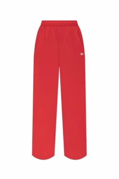 ADIDAS Originals CZERWONY Spodnie dresowe z logo