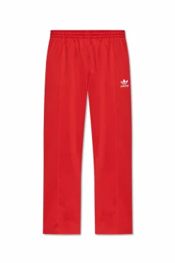 ADIDAS Originals CZERWONY Spodnie dresowe z nogawkami o prostym kroju
