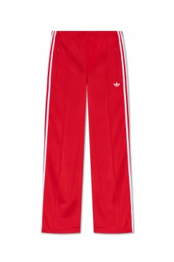 ADIDAS Originals CZERWONY Spodnie dresowe z nogawkami o prostym kroju