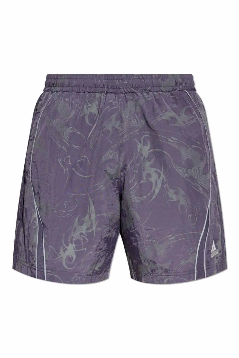 ADIDAS Originals FIOLETOWY Szorty z logo