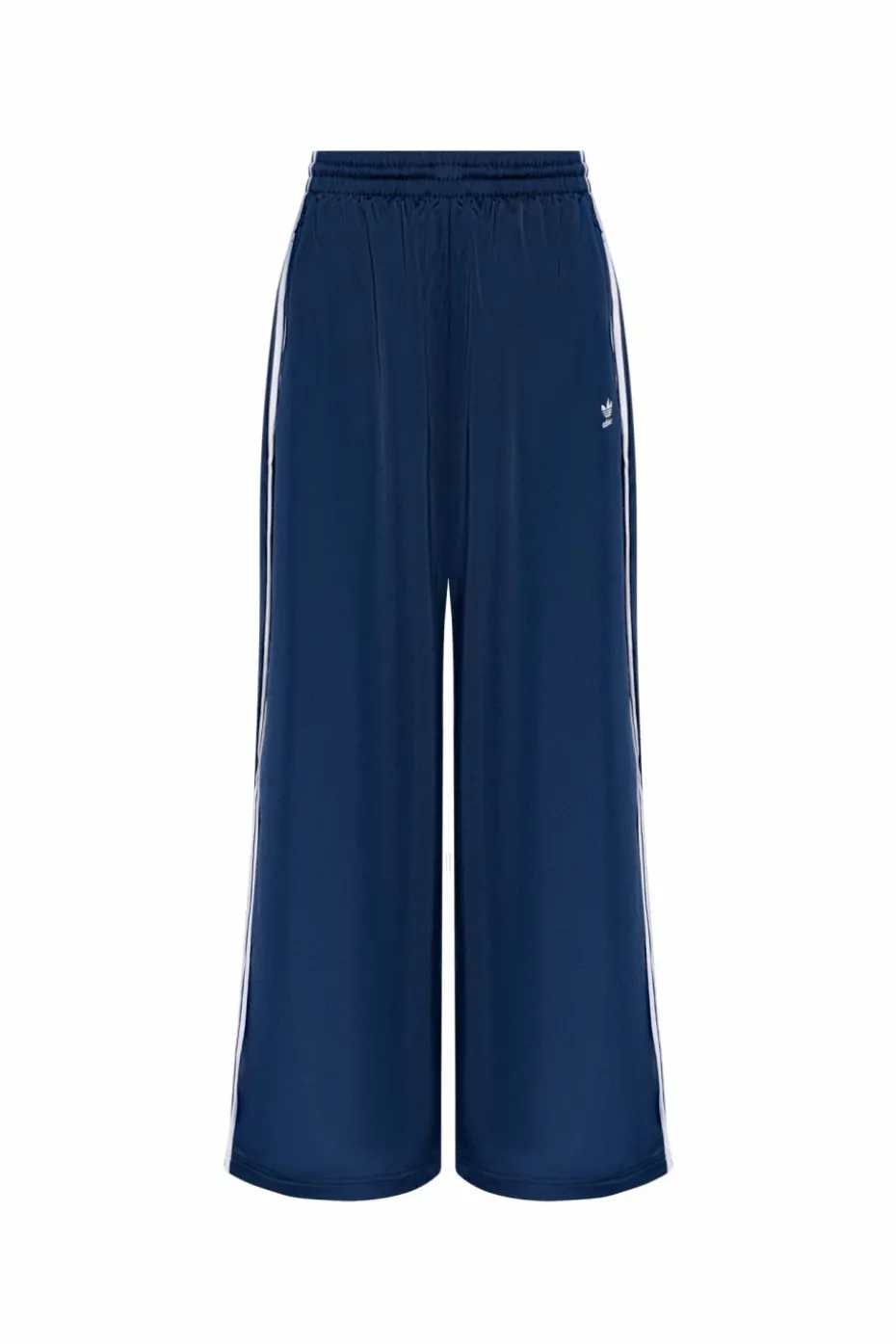 ADIDAS Originals GRANATOWY Spodnie dresowe z szerokimi nogawkami