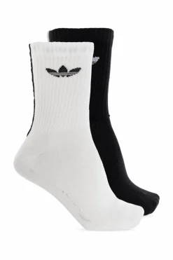 ADIDAS Originals MULTIKOLOR Dwupak skarpet z logo