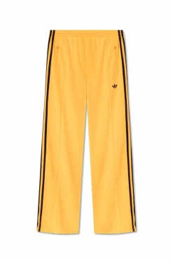ADIDAS Originals neonowy Spodnie dresowe z szerokimi nogawkami