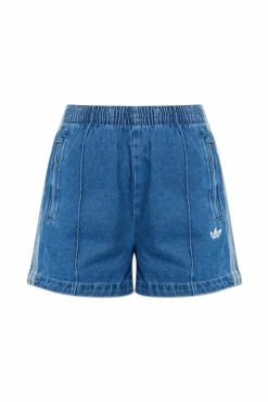 ADIDAS Originals NIEBIESKI Jeansowe szorty
