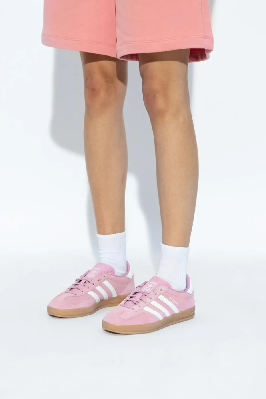 ADIDAS Originals RÓŻOWY Buty sportowe `GAZELLE INROOR W`