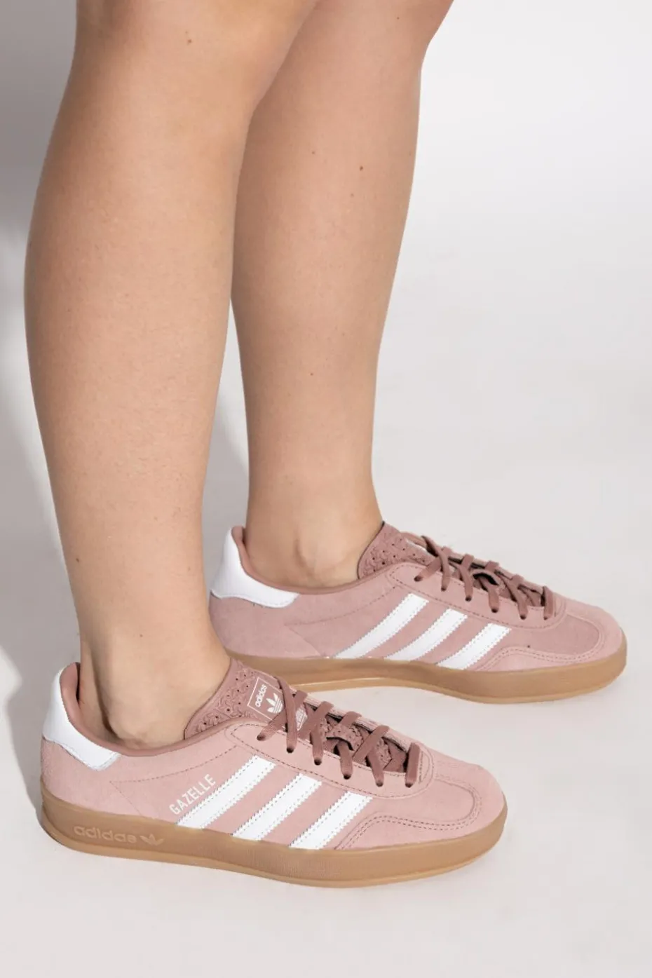 ADIDAS Originals RÓŻOWY Buty sportowe `GAZELLE INDOOR W`