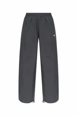 ADIDAS Originals SZARY Spodnie dresowe z logo