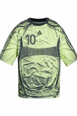 ADIDAS Originals ZIELONY T-shirt z logo