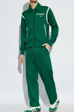 ADIDAS Originals ZIELONY Spodnie z logo