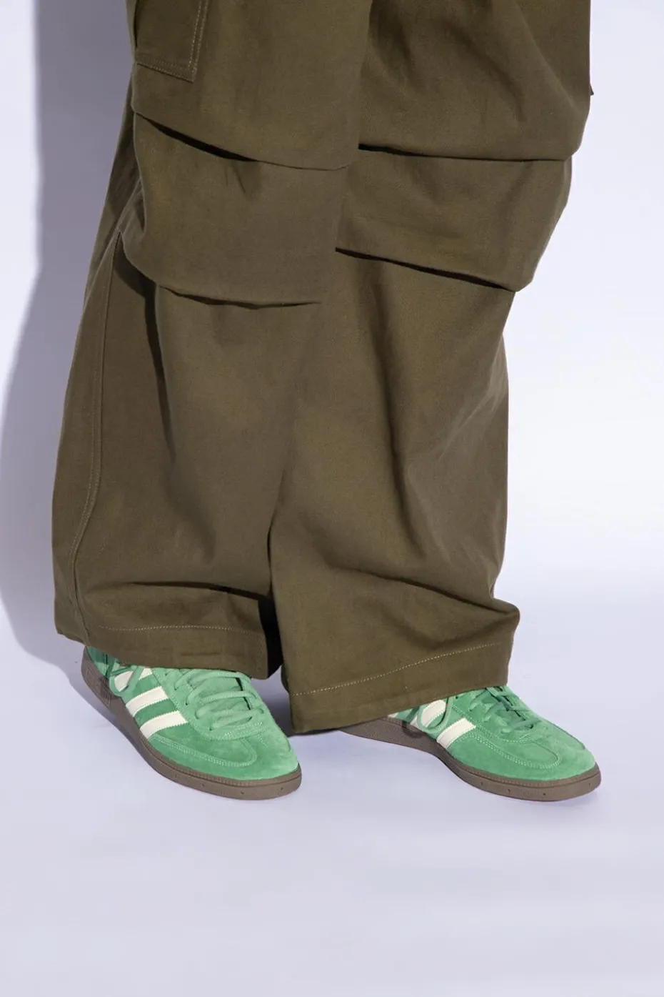 ADIDAS Originals ZIELONY Buty sportowe ‘HANDBALL SPEZIAL’