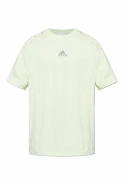 ADIDAS Originals ZIELONY T-shirt z logo