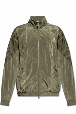 ADIDAS Originals ZIELONY Kurtka z nadrukowanym logo