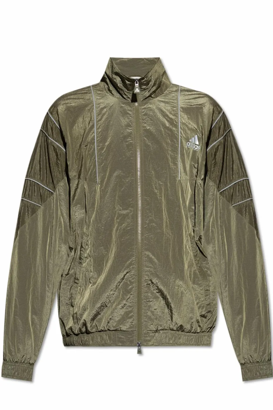 ADIDAS Originals ZIELONY Kurtka z nadrukowanym logo
