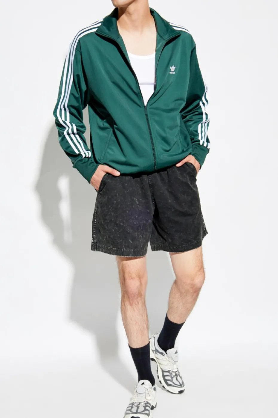 ADIDAS Originals ZIELONY Bluza z logo