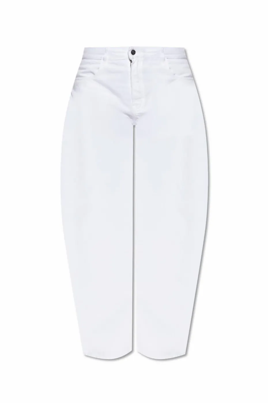 Alaïa BIAŁY Jeansy typu `balloon`