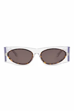 Alaïa BRĄZOWY Okulary przeciwsłoneczne