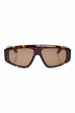 Alaïa BRĄZOWY Okulary przeciwsłoneczne