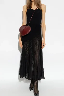 Alaïa CZARNY Body bez rękawów