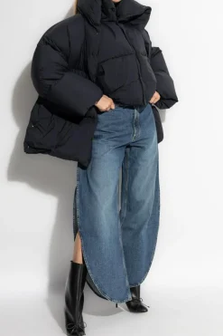 Alaïa CZARNY Kurtka puchowa
