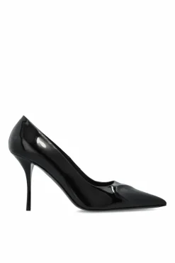 Alaïa CZARNY Lakierowane szpilki