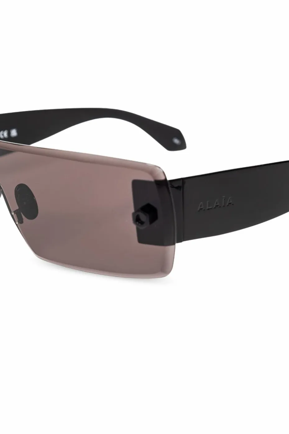 Alaïa CZARNY Okulary przeciwsłoneczne