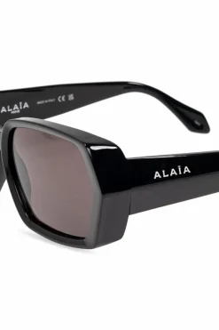 Alaïa CZARNY Okulary przeciwsłoneczne