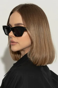 Alaïa CZARNY Okulary przeciwsłoneczne