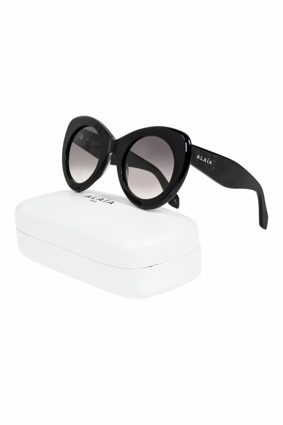 Alaïa CZARNY Okulary przeciwsłoneczne
