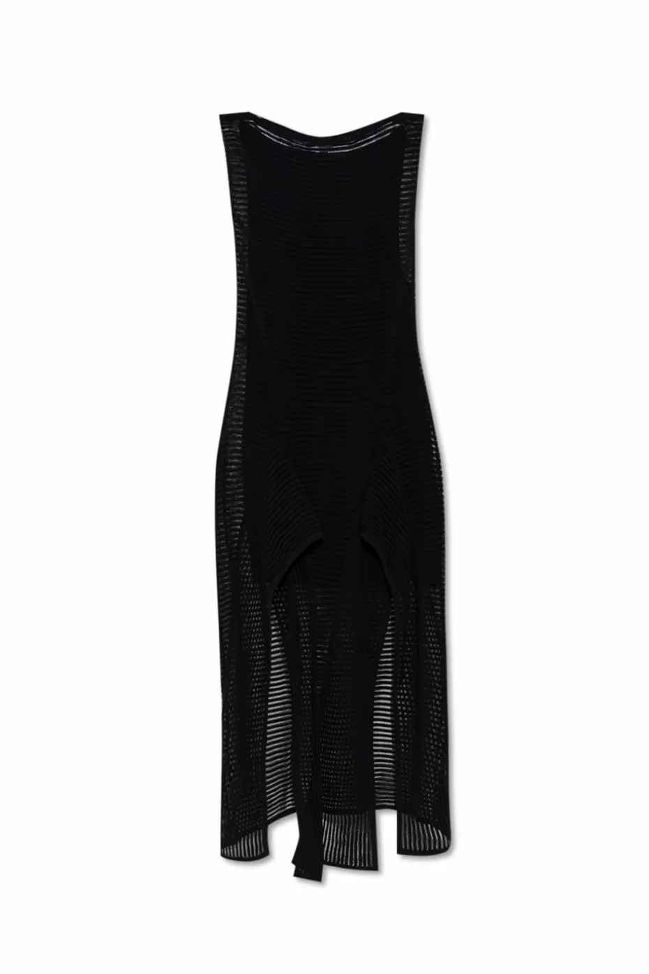 Alaïa CZARNY Sukienka z rozcięciami