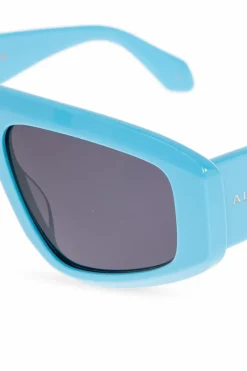 Alaïa NIEBIESKI Okulary przeciwsłoneczne