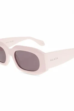 Alaïa RÓŻOWY Okulary przeciwsłoneczne