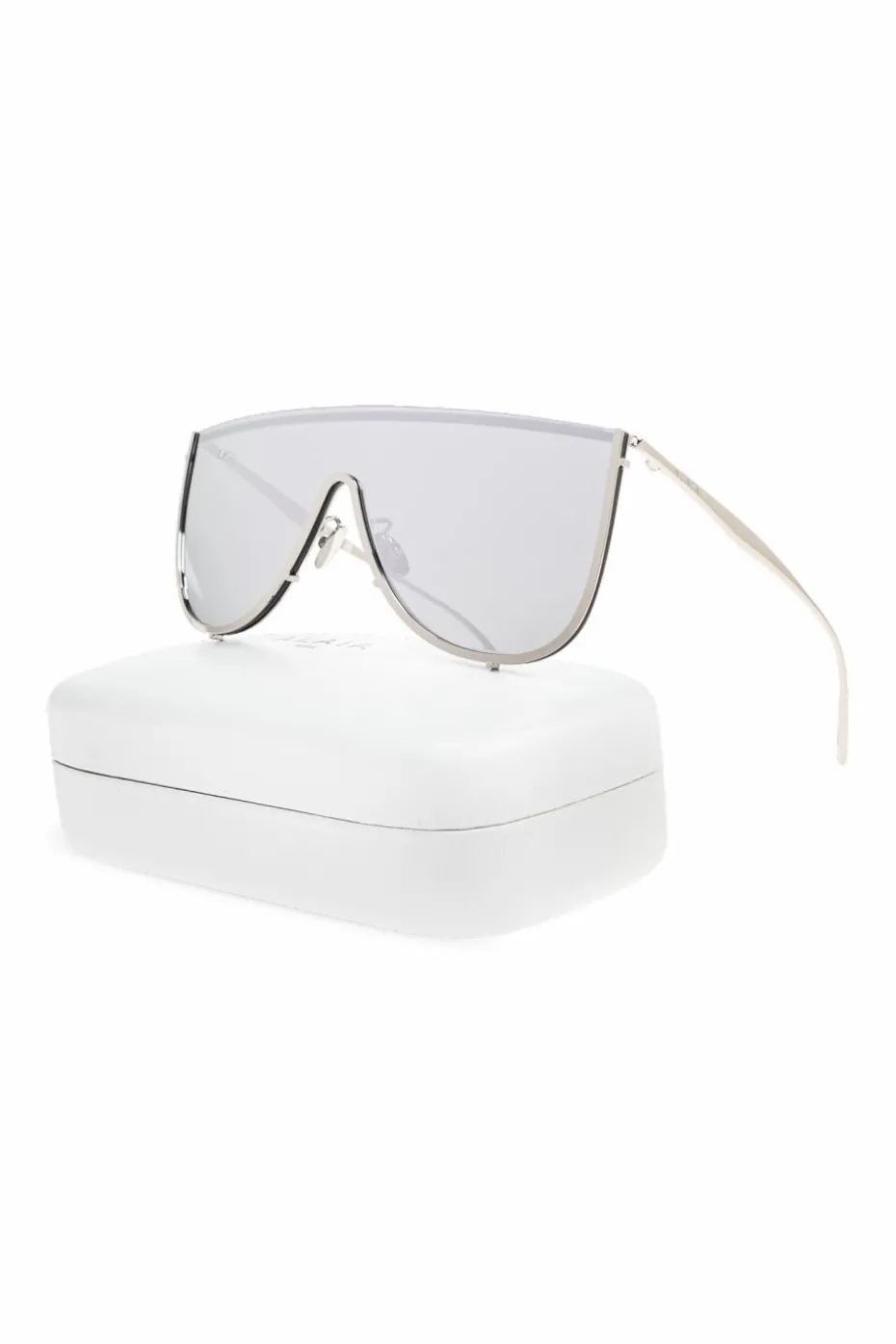 Alaïa SREBRNY Okulary przeciwsłoneczne