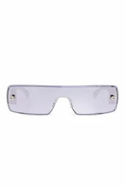 Alaïa SREBRNY Okulary przeciwsłoneczne