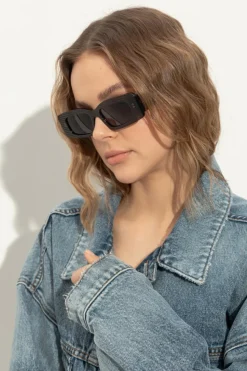 Alaïa SZARY Okulary przeciwsłoneczne