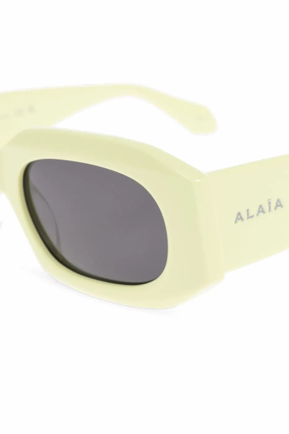 Alaïa ŻÓŁTY Okulary przeciwsłoneczne