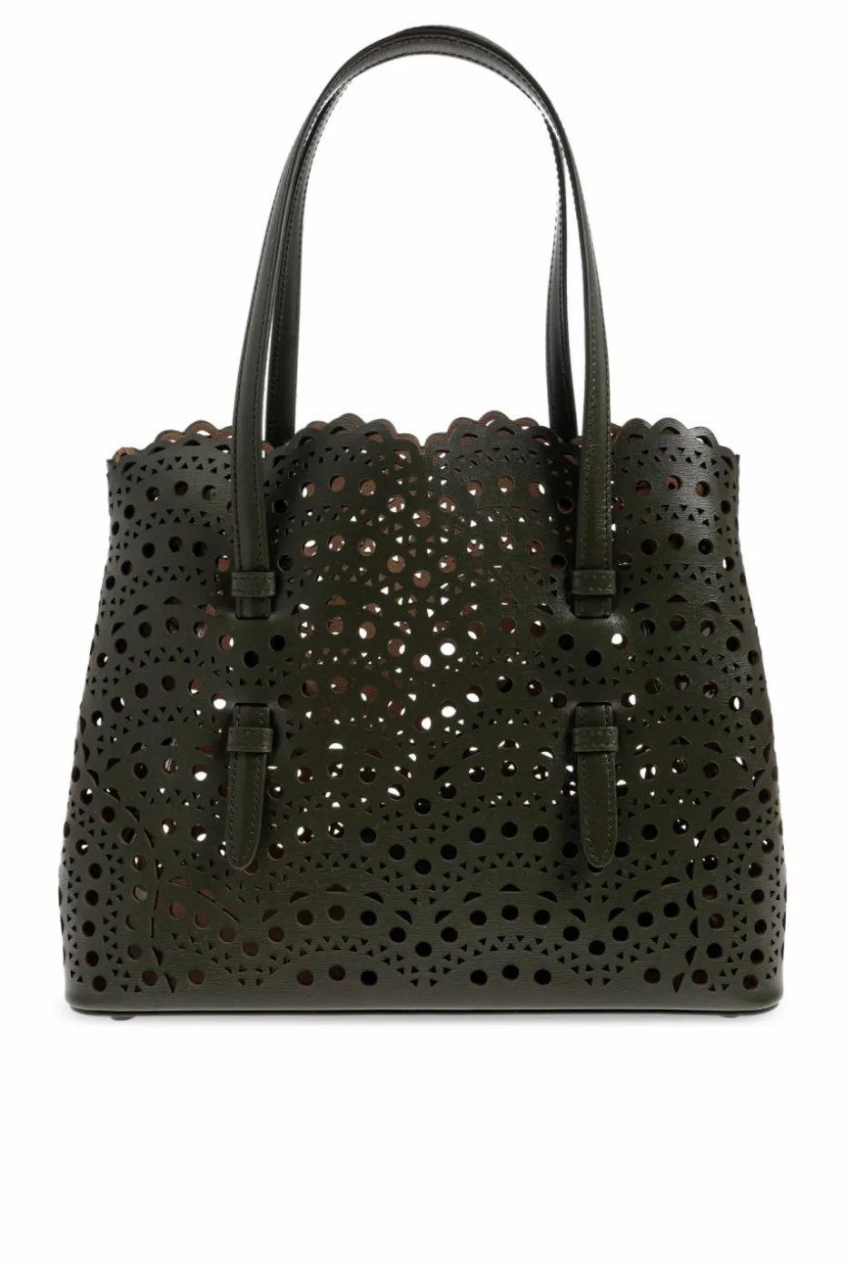 Alaïa ZIELONY Torba do ręki `Mina 25`