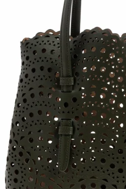 Alaïa ZIELONY Torba do ręki `Mina 25`